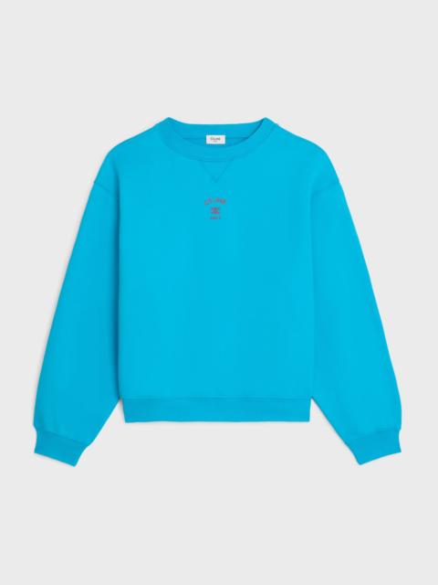 CELINE loose sweatshirt IN cotton fleece