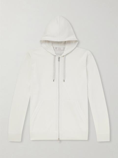 Brunello Cucinelli Cashmere Zip-Up Hoodie