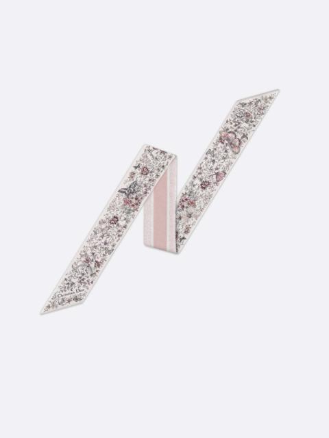 Dior ディオールミッツァ Butterfly Around theWorld Dior Butterfly Around the World Mitzah Scarf | REVERSIBLE