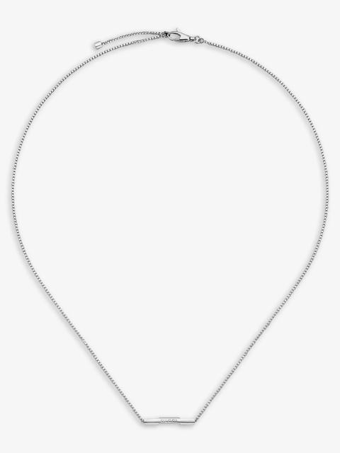 Link to Love 18ct white-gold necklace