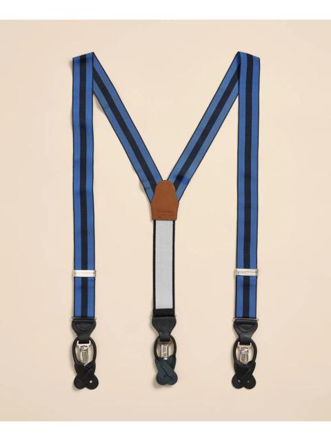 Brooks Brothers Striped Suspenders