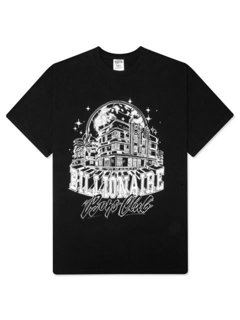 BILLIONAIRE BOYS CLUB CLUBHOUSE S/S KNIT - BLACK