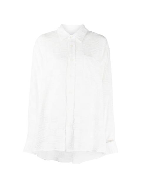 ADER error embroidered-design cotton shirt