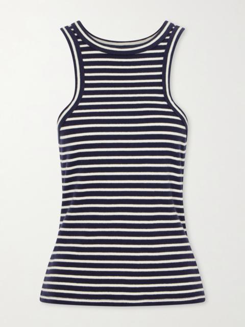 NILI LOTAN Hank Striped Cotton Tank