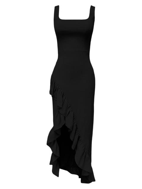 Dress The Population Women's Charlene Ruffle Mermaid Gown - Black