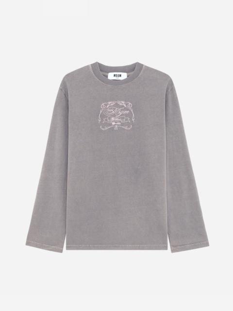 MSGM T-shirt with embroidery