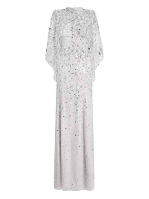 JENNY PACKHAM Gracie bead-embellished maxi dress