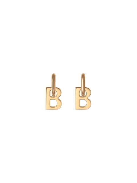 BALENCIAGA Women's B Chain Xs Earrings in Gold