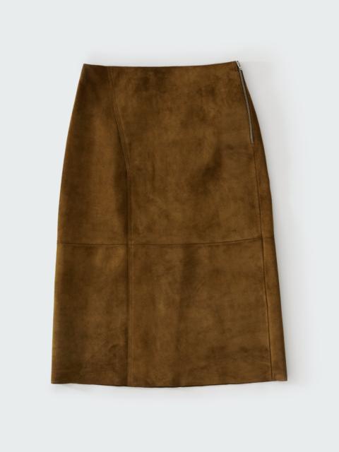 Studio Nicholson Melete Suede Skirt
