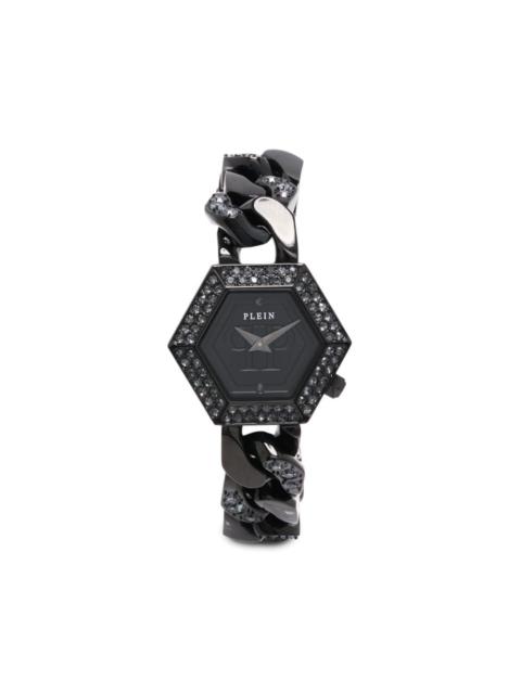 PHILIPP PLEIN The Hexagon Groumette 28mm