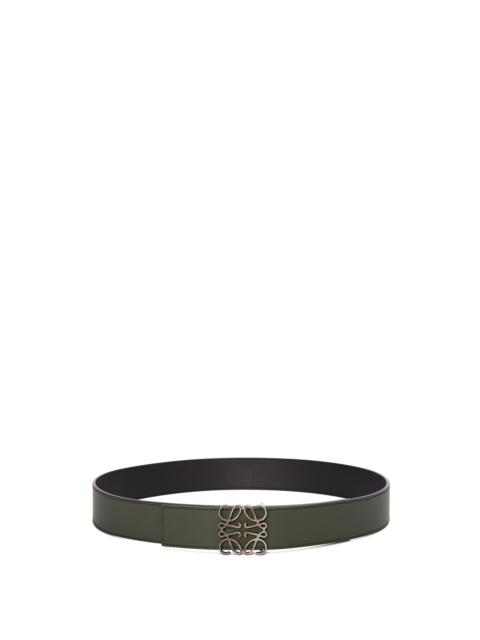 Loewe Reversible Anagram belt in smooth calfskin