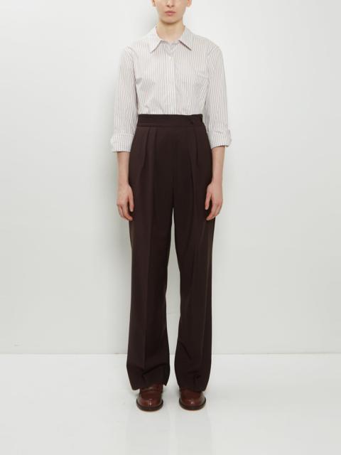 MARGARET HOWELL Side Closure Wool Trousers