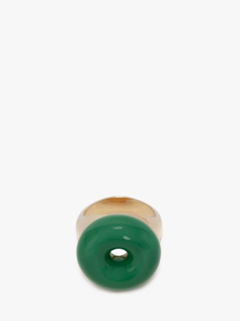 JW Anderson BUMPER-MOON CRYSTAL RING