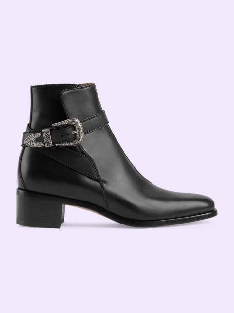 GUCCI Men's ankle boot with buckle