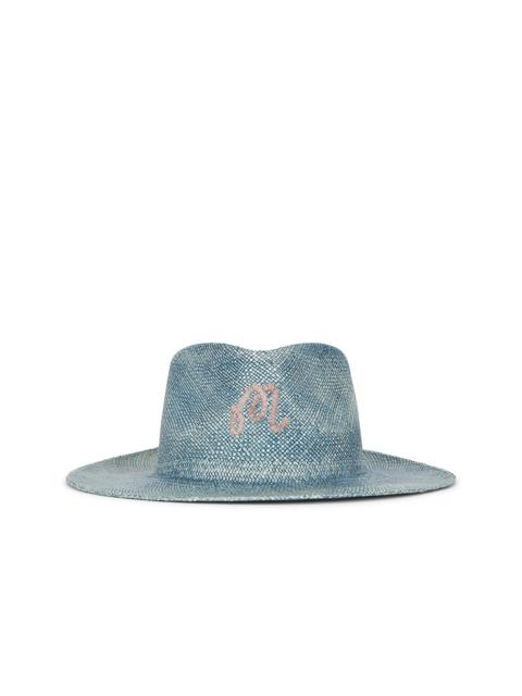 malbon Indigo Straw Hat