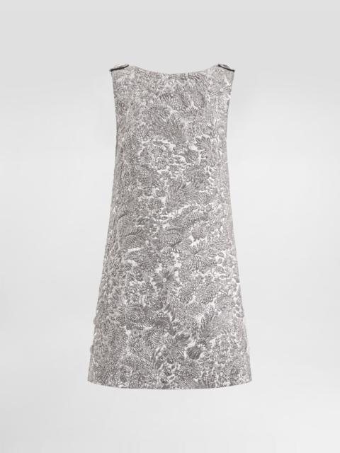 Dolce & Gabbana Floral jacquard dress