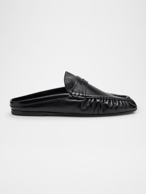Le Loafer 05 Leather Moccasin Loafer Mules