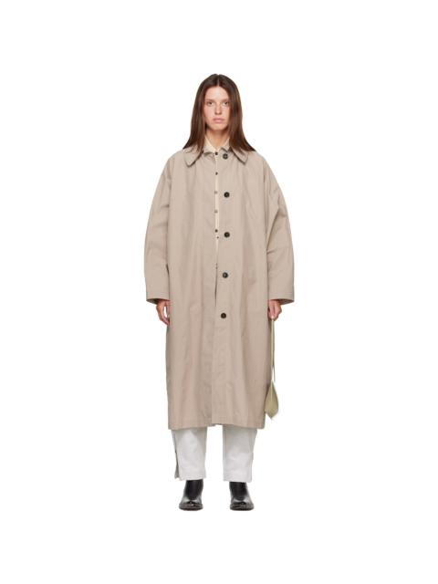 CORDERA Beige Batwing Trench Coat