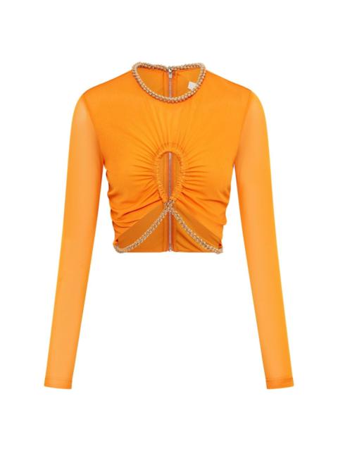 Dion Lee Barball Rope cropped top