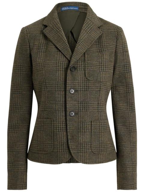 Polo Ralph Lauren Single-breasted Prince of Wales Blazer