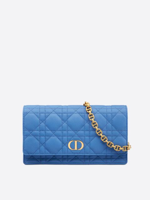 Dior Dior Caro Belt Pouch with Chain