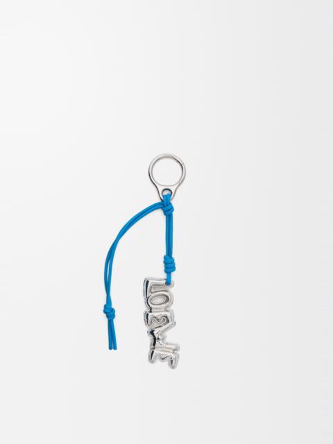 Loewe Blown inflated LOEWE charm in brass