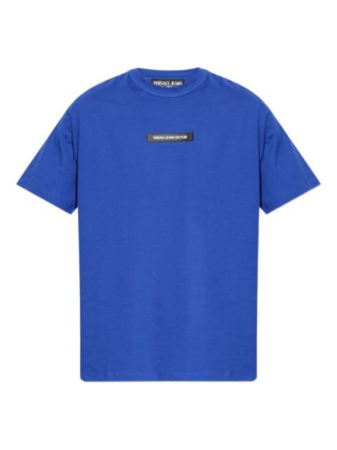VERSACE JEANS COUTURE logo-appliqué T-shirt