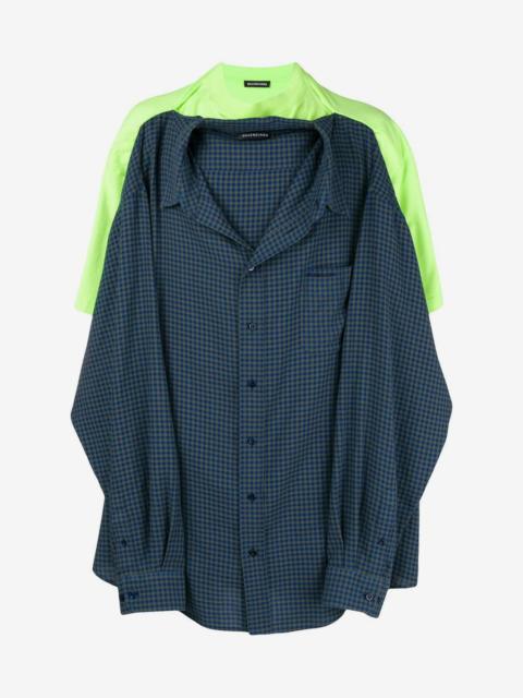 BALENCIAGA Balenciaga Green T-Shirt Shirt - AW18