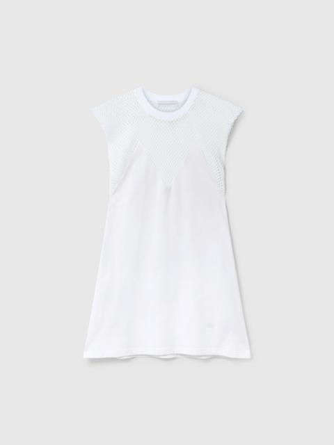 Stella McCartney Net Panel A-Line Mini Dress