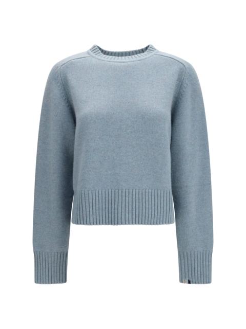extreme cashmere Extreme Cashmere Pure Cashmere Sweater — Blue