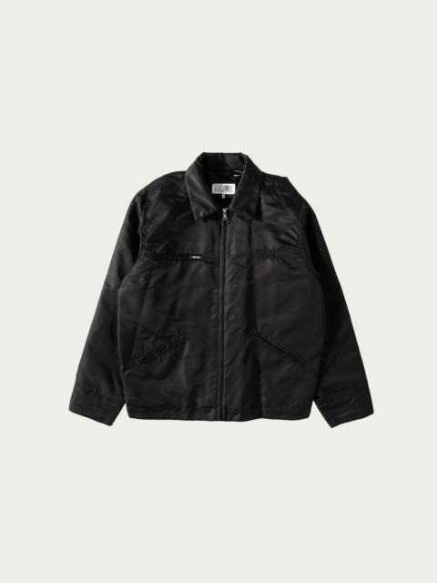 【まとめ買い】 MM6 Maison Margiela Numeral Zip Jacket - Black | REVERSIBLE クラブ