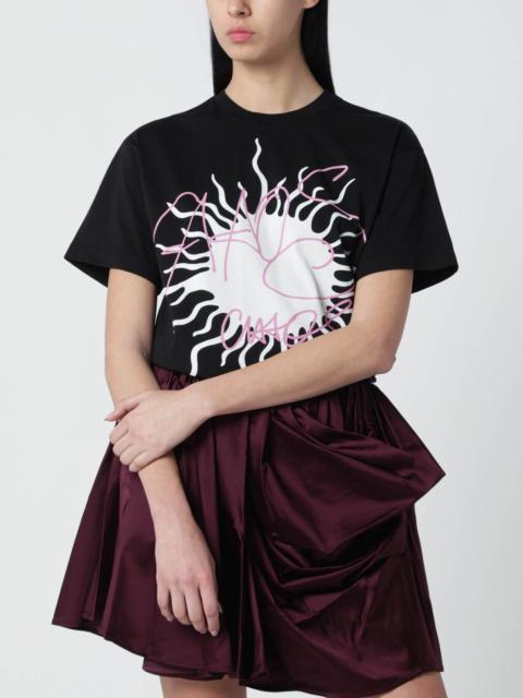 Vivienne Westwood Black T-shirt with logo print