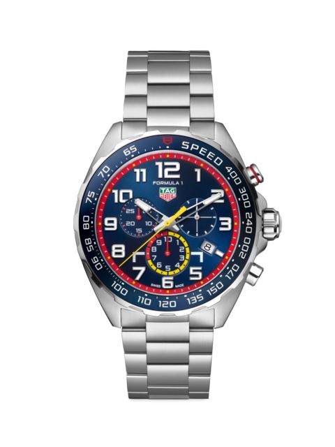 TAG Heuer Men's Tag Heuer Formula One X Red Bull Racing Stainless Steel Chronograph Watch
