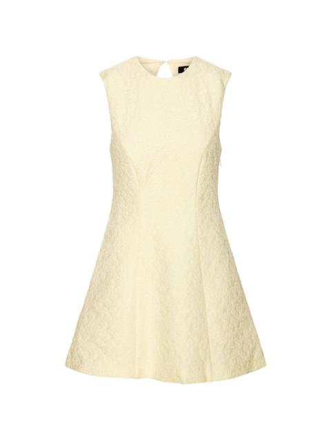 ROTATE crew-neck mini dress