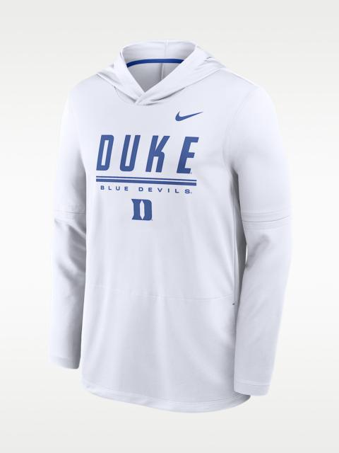 Nike Duke Sideline Men's Nike Dri-FIT College Long-Sleeve Hooded Top