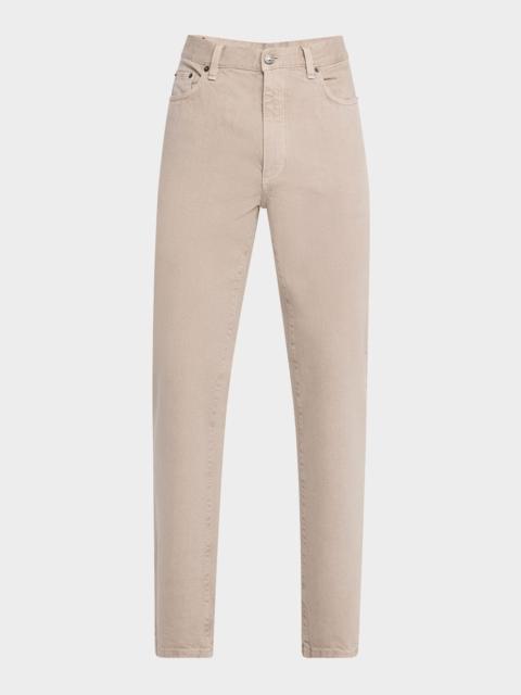 Men's 5-Pocket Colored Denim Pants