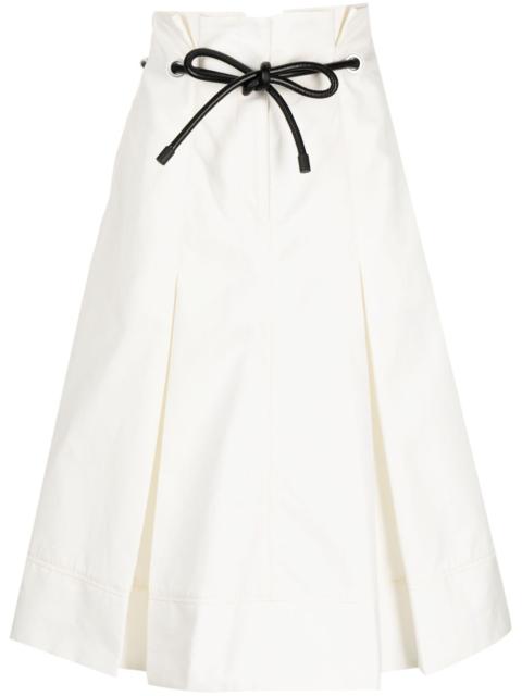 3.1 Phillip Lim Origami high-waisted midi skirt