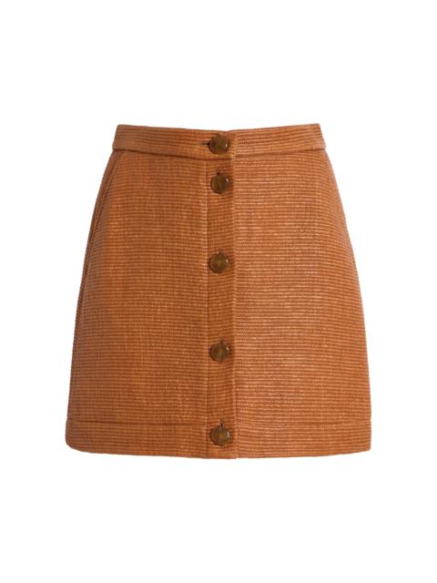 スカート BLAZE MILANO Brown crepe Novalis skirt (SKMSK01NO 0022) Blazé Milano Brown Crepe Novalis Skirt | italist