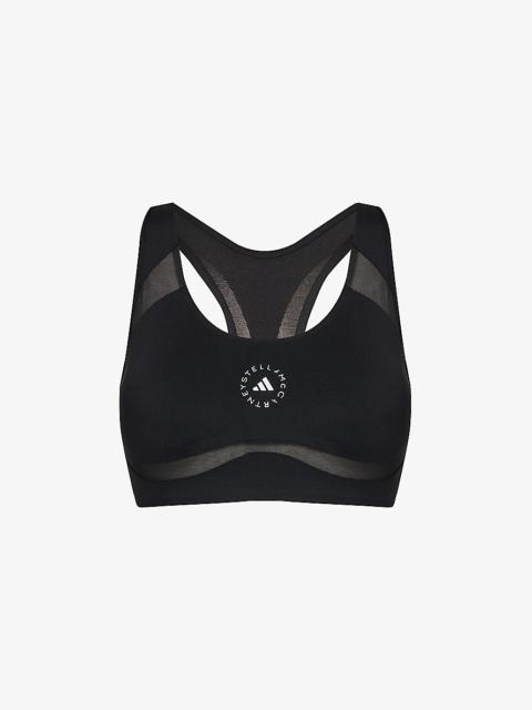 True Purpose Power Impact stretch-recycled-polyester sports bra