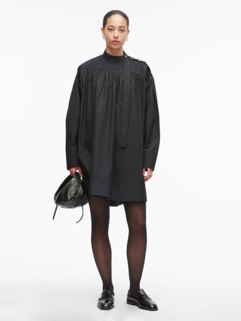 3.1 Phillip Lim Gathered Poplin Mini Dress