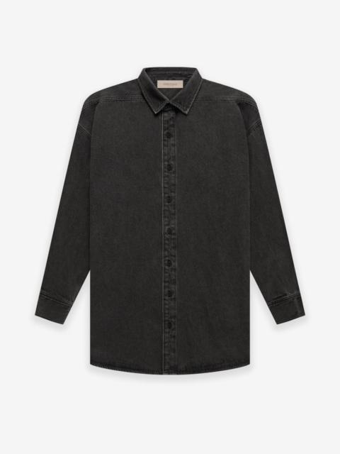 ESSENTIALS Denim Ls Shirt