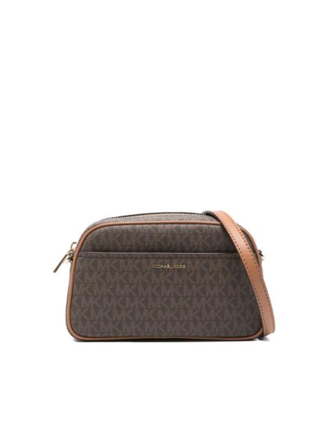 MICHAEL KORS Jet Set monogram cross body bag