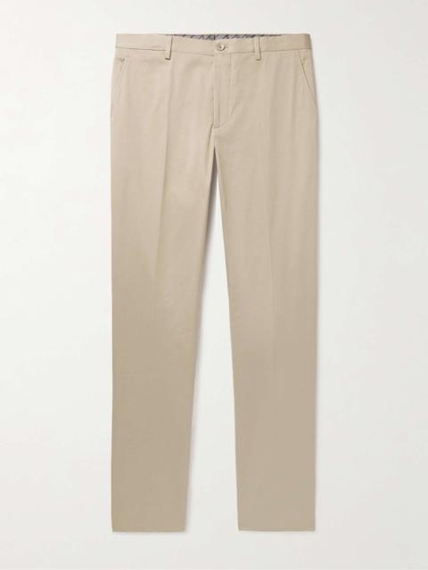 Etro Slim-Fit Cotton-Blend Gabardine Trousers
