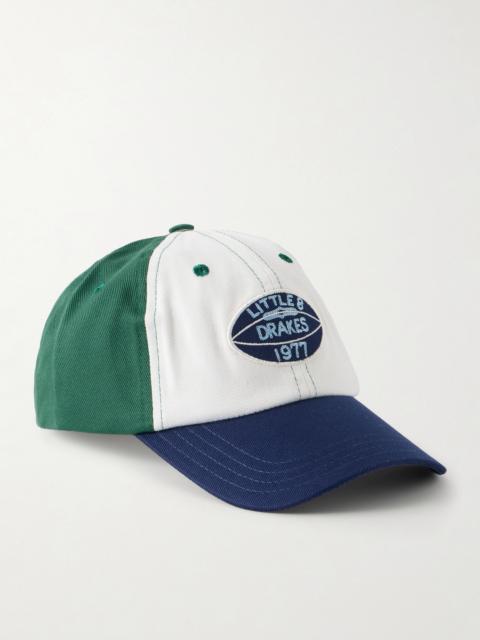Drake's Logo-Embroidered Cotton-Twill Baseball Cap