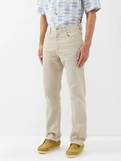 visvim Fluxus 01 tapered-leg cotton-corduroy trousers
