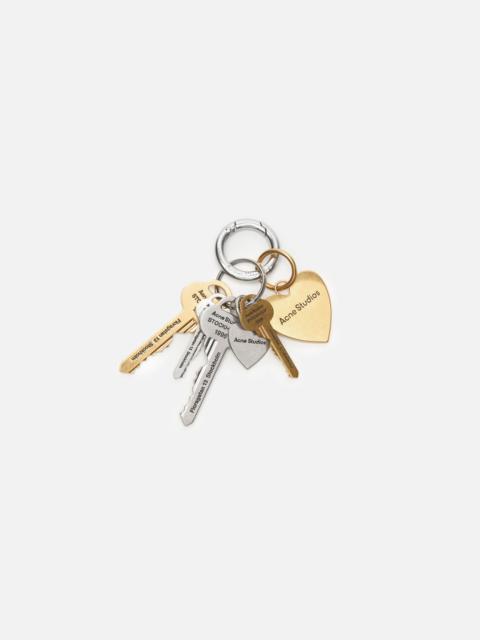 Acne Studios Keyring - Gold/silver