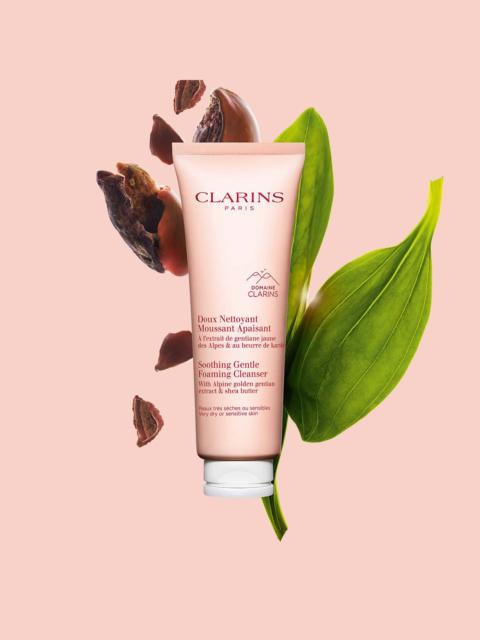CLARINS Soothing Gentle Foaming Face Cleanser for Dry Skin