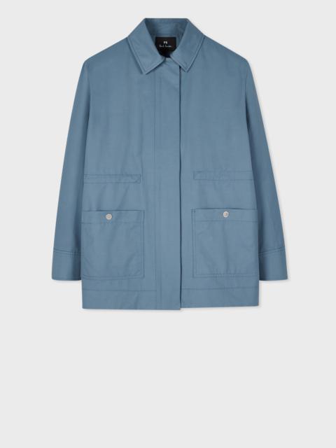 Paul Smith Women's Dusky Blue Field Jacket