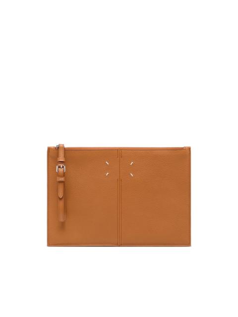 Maison Margiela Pouch 2 buckle detail large clutch bag