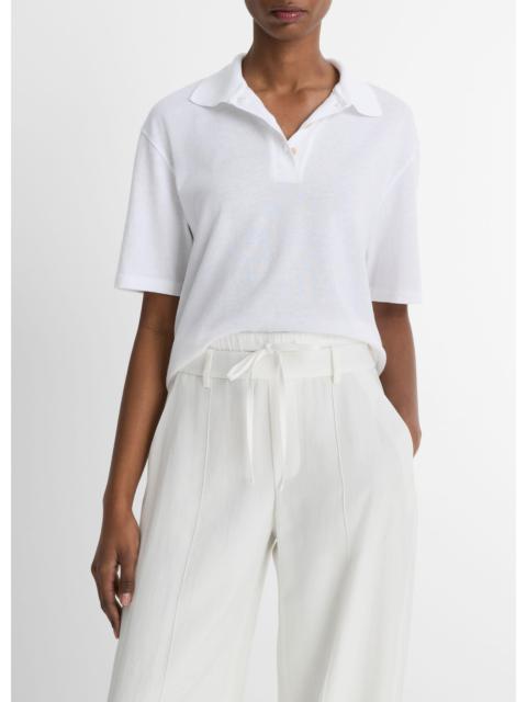 Vince Easy Cotton Polo Shirt